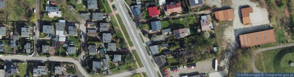Zdjęcie satelitarne Łęczycka ul.