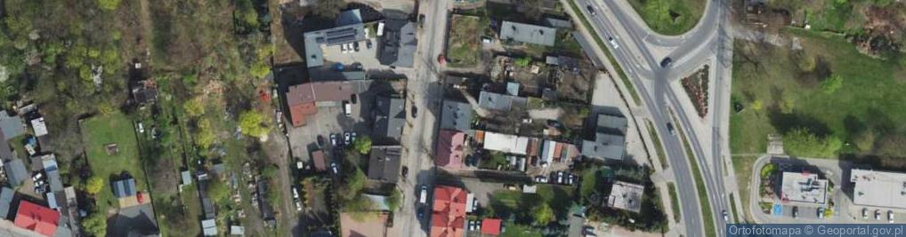 Zdjęcie satelitarne Łęczycka ul.