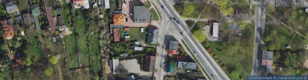 Zdjęcie satelitarne Łęczycka ul.
