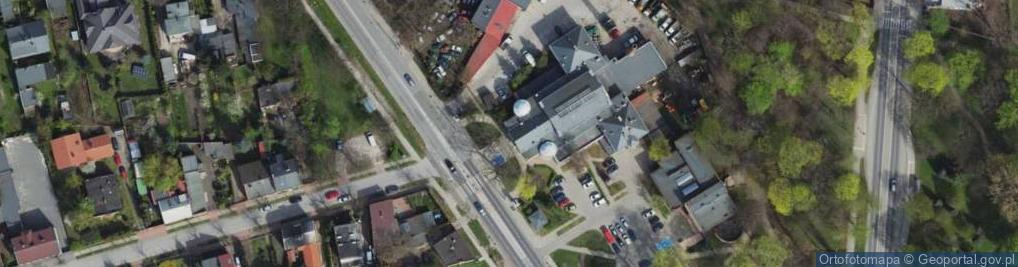 Zdjęcie satelitarne Łęczycka ul.
