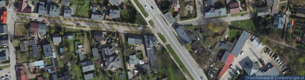 Zdjęcie satelitarne Łęczycka ul.