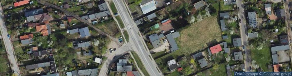 Zdjęcie satelitarne Łęczycka ul.