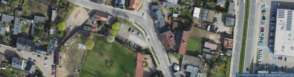 Zdjęcie satelitarne Łęczycka ul.