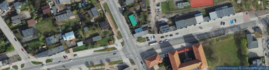 Zdjęcie satelitarne Łęczycka ul.