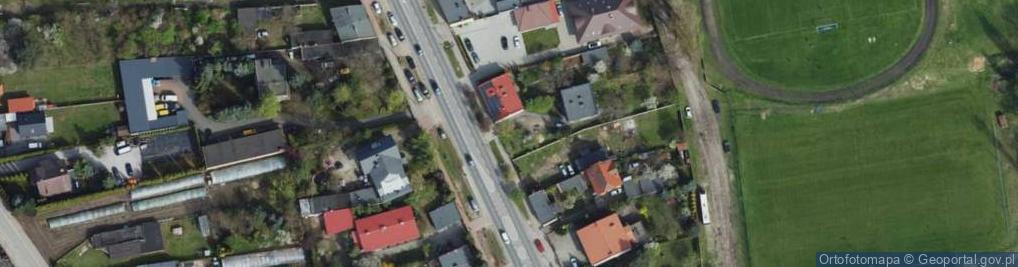 Zdjęcie satelitarne Łęczycka ul.