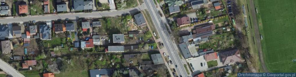 Zdjęcie satelitarne Łęczycka ul.