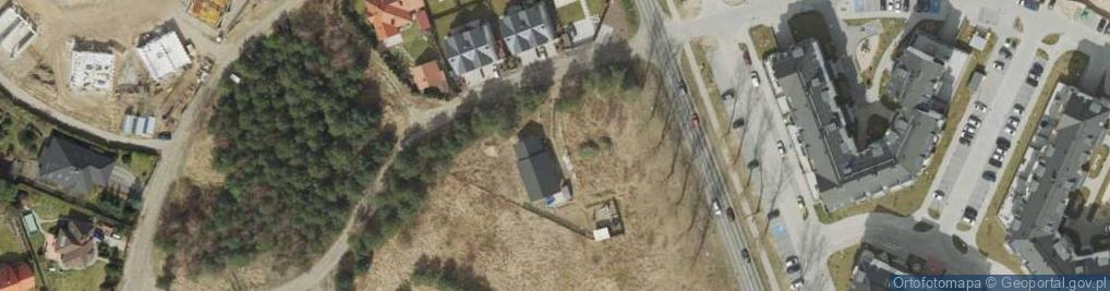 Zdjęcie satelitarne Łężyca-Geodetów ul.