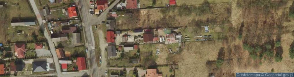 Zdjęcie satelitarne Łężyca-Odrzańska ul.