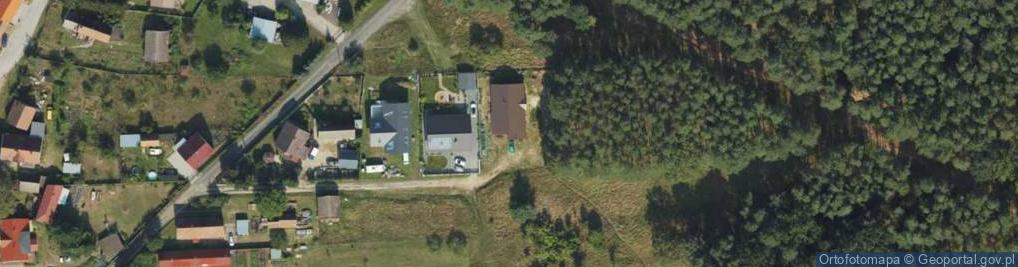 Zdjęcie satelitarne Łężyca-Piaskowa ul.