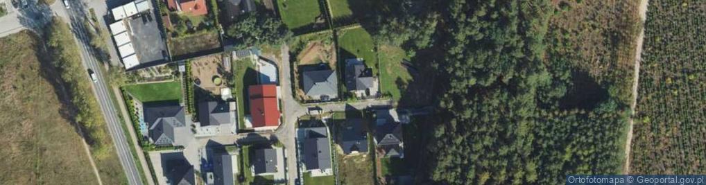 Zdjęcie satelitarne Łężyca-Ustronna ul.