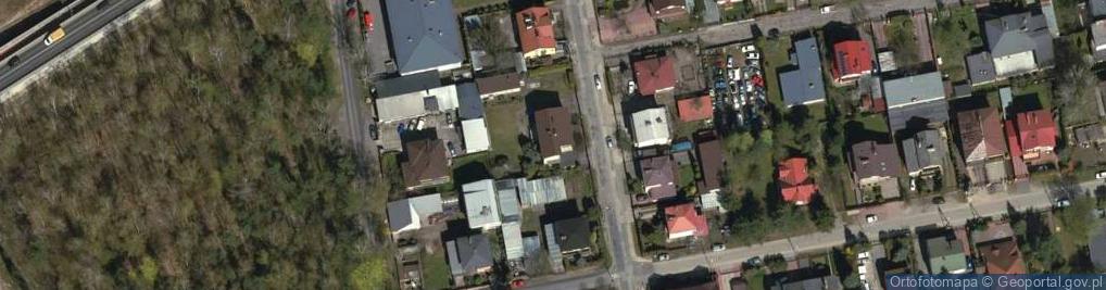 Zdjęcie satelitarne Legionów ul.