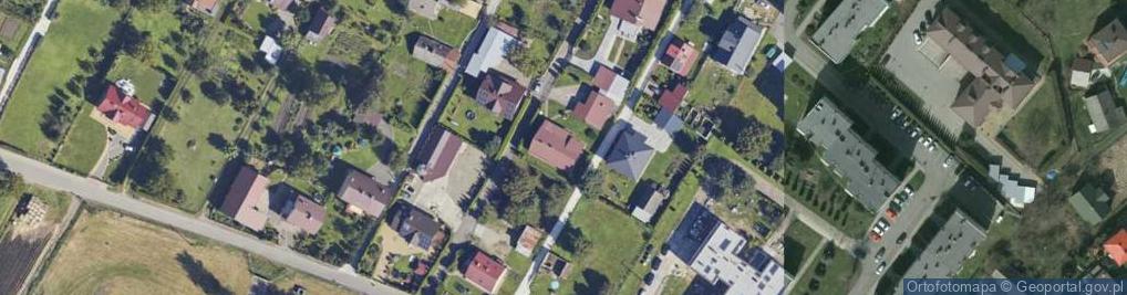 Zdjęcie satelitarne Leliwitów ul.