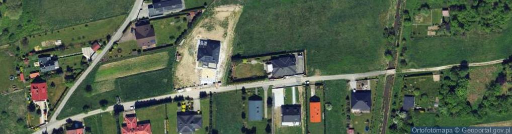 Zdjęcie satelitarne Łęgowa ul.
