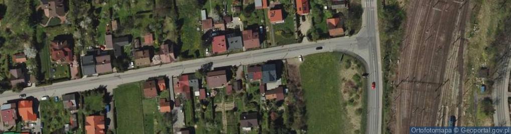 Zdjęcie satelitarne Leśnianka ul.