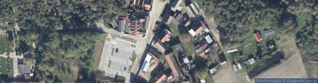 Zdjęcie satelitarne Lgiń ul.