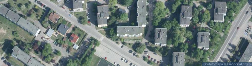 Zdjęcie satelitarne Licealna ul.