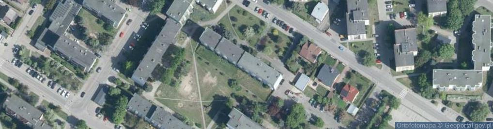 Zdjęcie satelitarne Licealna ul.
