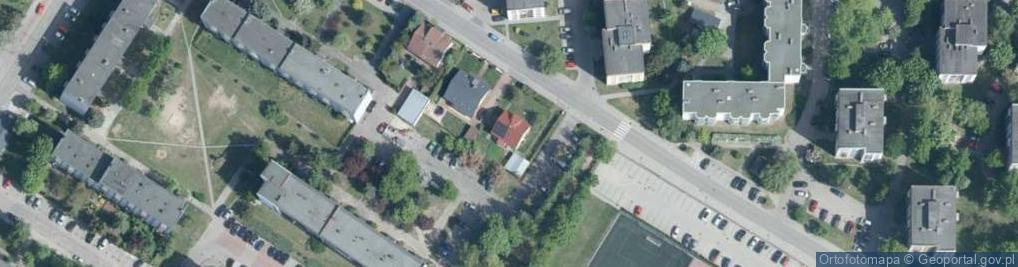 Zdjęcie satelitarne Licealna ul.