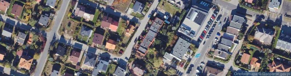 Zdjęcie satelitarne Literacka ul.