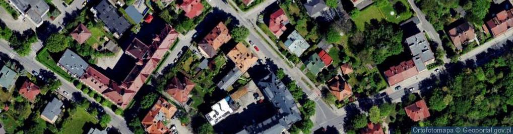 Zdjęcie satelitarne Listopadowa ul.
