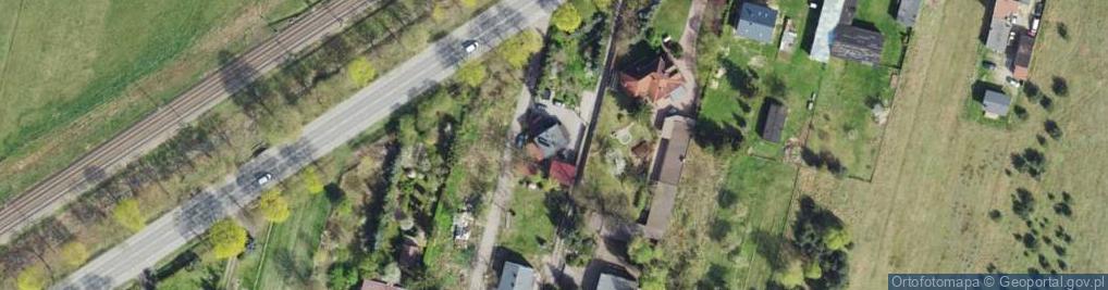 Zdjęcie satelitarne Liściasta ul.