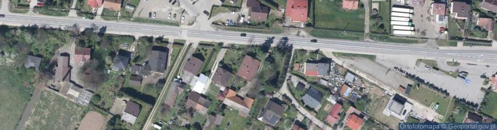 Zdjęcie satelitarne Limanowska ul.