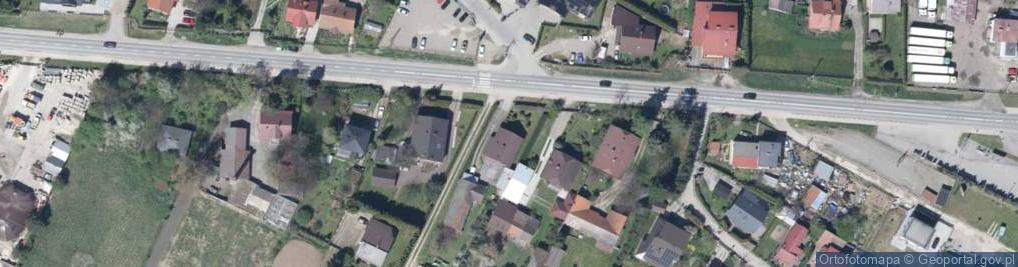 Zdjęcie satelitarne Limanowska ul.