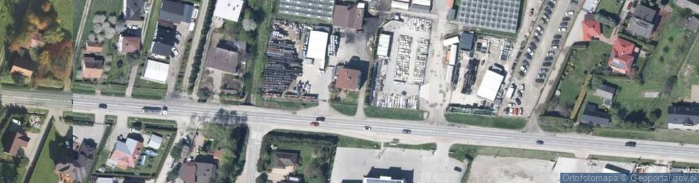 Zdjęcie satelitarne Limanowska ul.