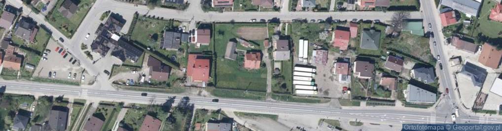 Zdjęcie satelitarne Limanowska ul.