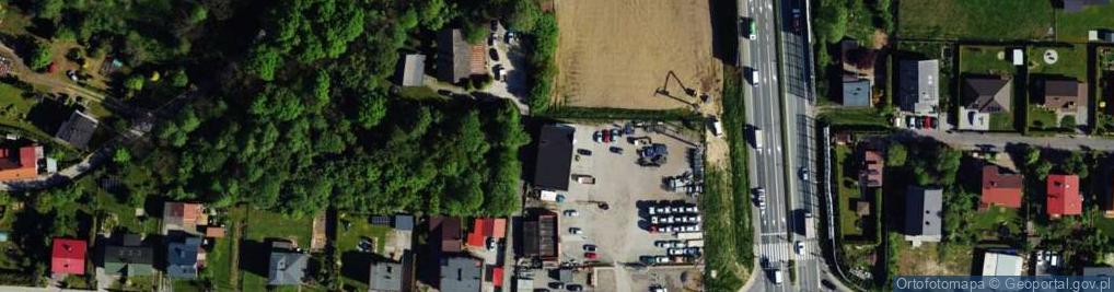 Zdjęcie satelitarne Ligocka ul.