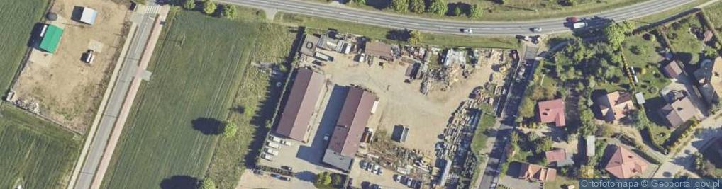 Zdjęcie satelitarne Lidzbarska ul.