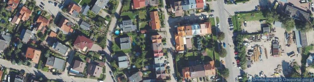 Zdjęcie satelitarne Lidzbarska ul.