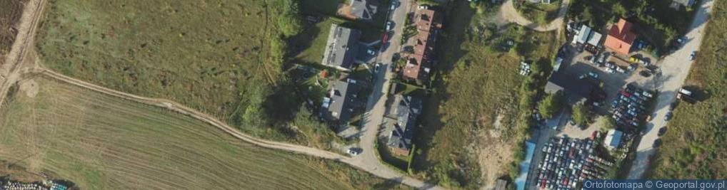 Zdjęcie satelitarne Linowa ul.