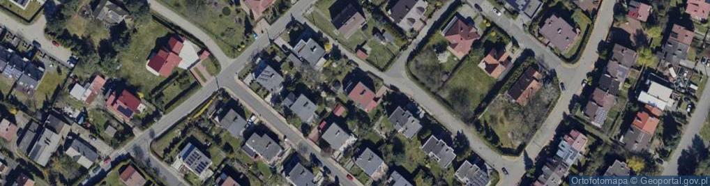 Zdjęcie satelitarne Ligustrowa ul.