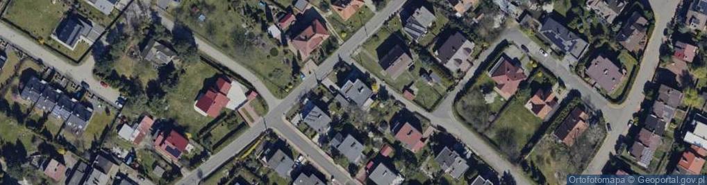 Zdjęcie satelitarne Ligustrowa ul.
