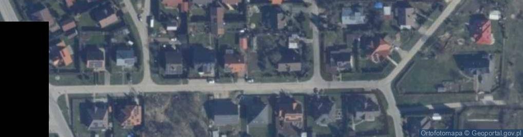 Zdjęcie satelitarne Liliowa ul.