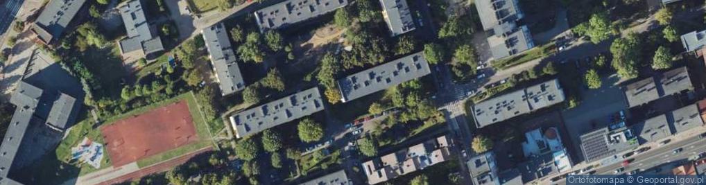 Zdjęcie satelitarne Lisieckiego Arkadiusza, ks. bp. ul.