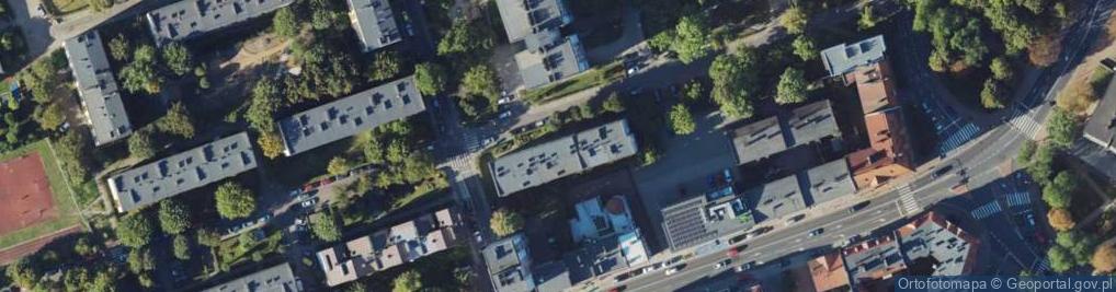 Zdjęcie satelitarne Lisieckiego Arkadiusza, ks. bp. ul.