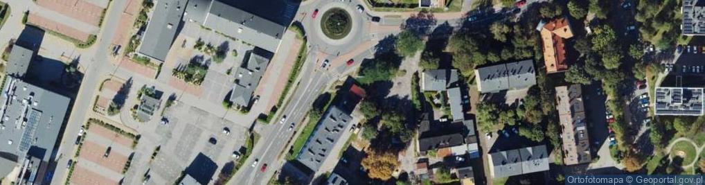 Zdjęcie satelitarne Ligocka ul.