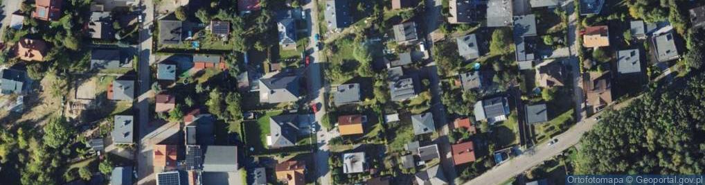 Zdjęcie satelitarne Liliowa ul.