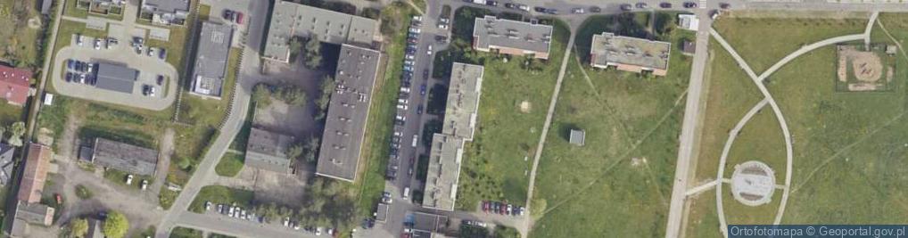 Zdjęcie satelitarne Ligonia ul.