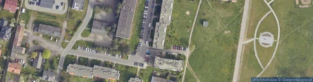 Zdjęcie satelitarne Ligonia ul.