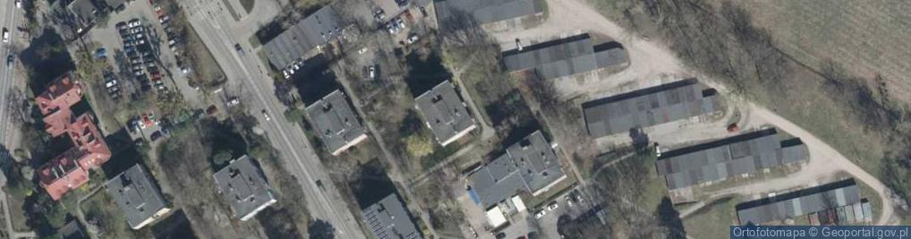 Zdjęcie satelitarne Literatów ul.