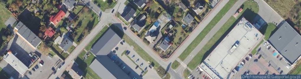 Zdjęcie satelitarne Ligonia ul.