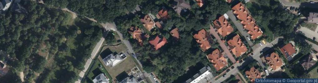 Zdjęcie satelitarne Listopadowa ul.