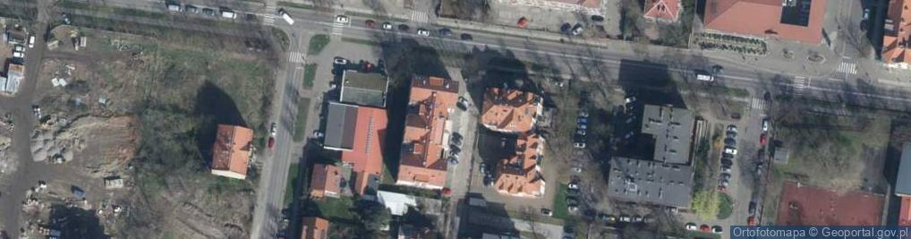 Zdjęcie satelitarne Lindego Samuela Bogumiła ul.