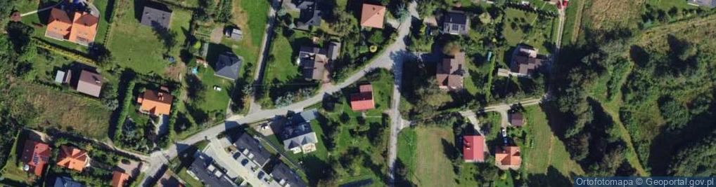 Zdjęcie satelitarne Ligustrowa ul.