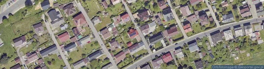 Zdjęcie satelitarne Liliowa ul.