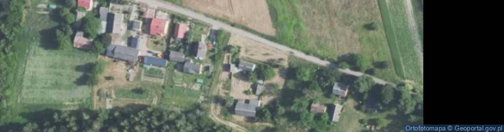 Zdjęcie satelitarne Linów-Kolonia ul.