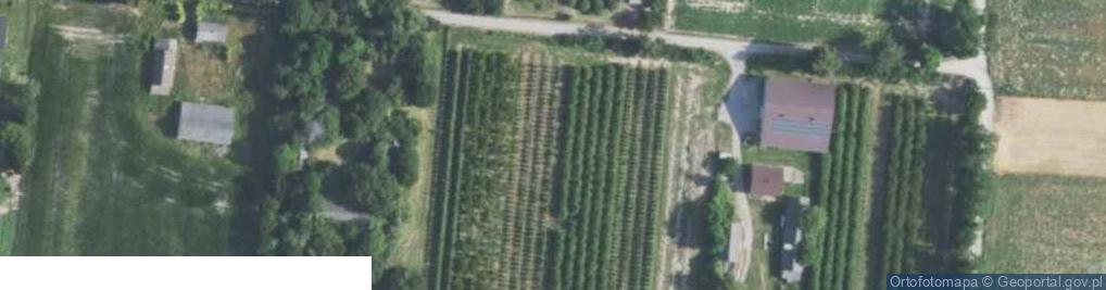 Zdjęcie satelitarne Linów-Kolonia ul.